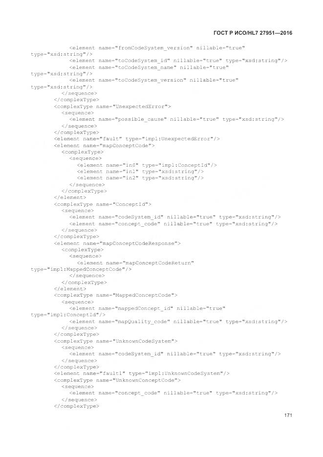 ГОСТ Р ИСО/HL 7 27951-2016, страница 175